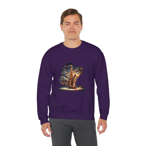 Saxophone Unisex Heavy Blend™ Crewneck Sweatshirt