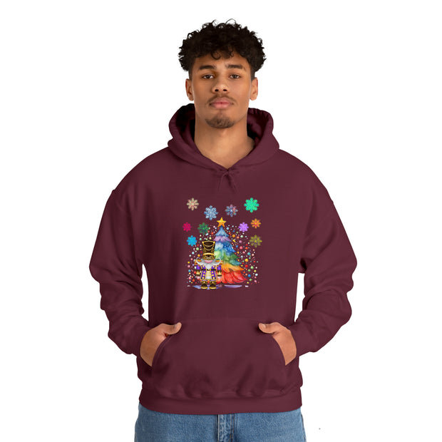 Gnome Nutcracker Unisex Heavy Blend™ Hooded Sweatshirt