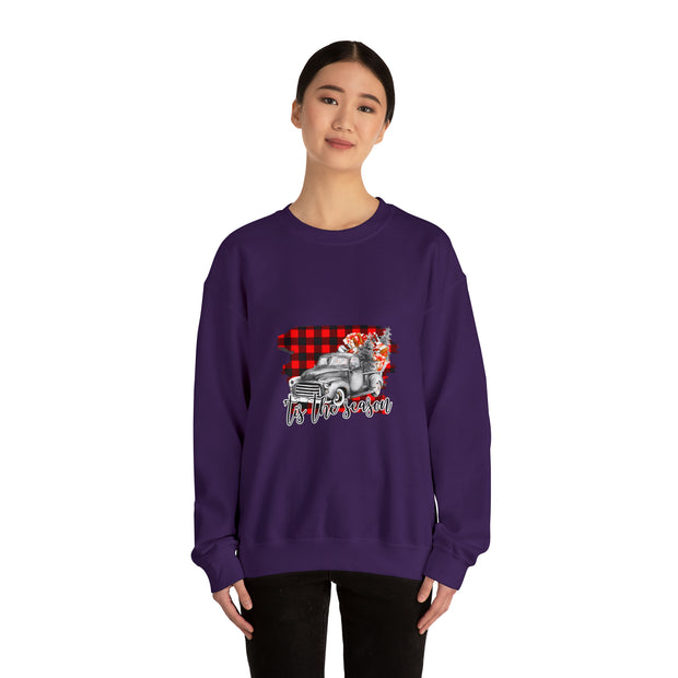 Christmas truck Unisex Heavy Blend™ Crewneck Sweatshirt