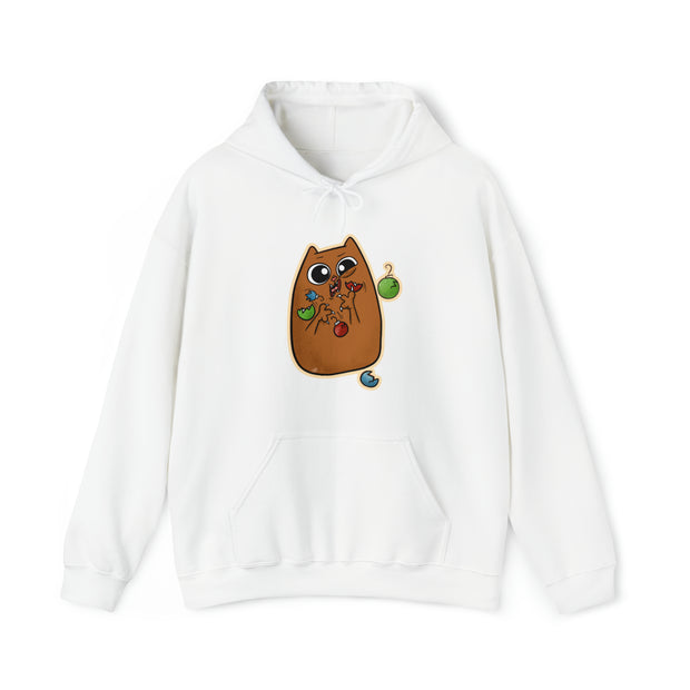 Christmas Cat Unisex Heavy Blend™ Hooded Sweatshirt