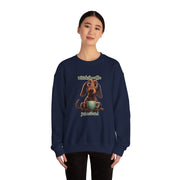 Funny Coffee Dog Unisex Heavy Blend™ Crewneck Sweatshirt
