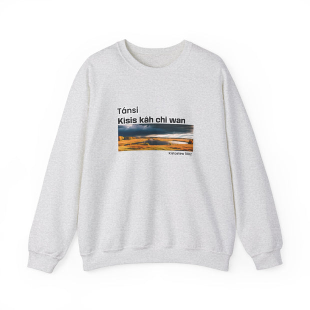 Tánsi Cree Saskatchewan Unisex Heavy Blend™ Crewneck Sweatshirt