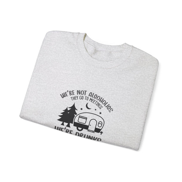 Camping Drunks Unisex Heavy Blend™ Crewneck Sweatshirt