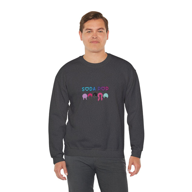 Colorful Soda Pop Sweatshirt - Unisex Cozy Pullover for Casual Wear, Gifts for Soda Lovers, Trendy Graphic Crewneck, Fun & Funky Apparel