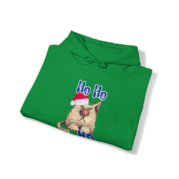 Christmas cat Unisex Heavy Blend™ Hooded Sweatshirt