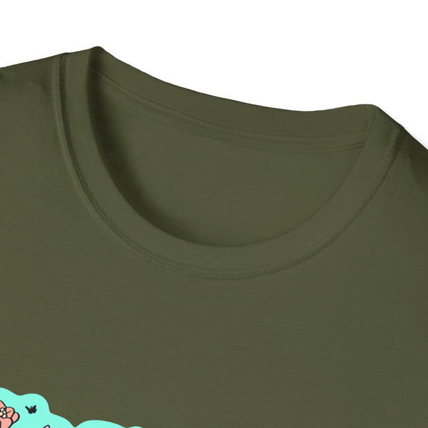 Grandma Flowers Unisex Softstyle T-Shirt