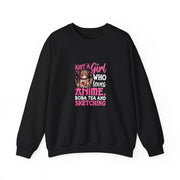 Just a Girl Unisex Heavy Blend™ Crewneck Sweatshirt