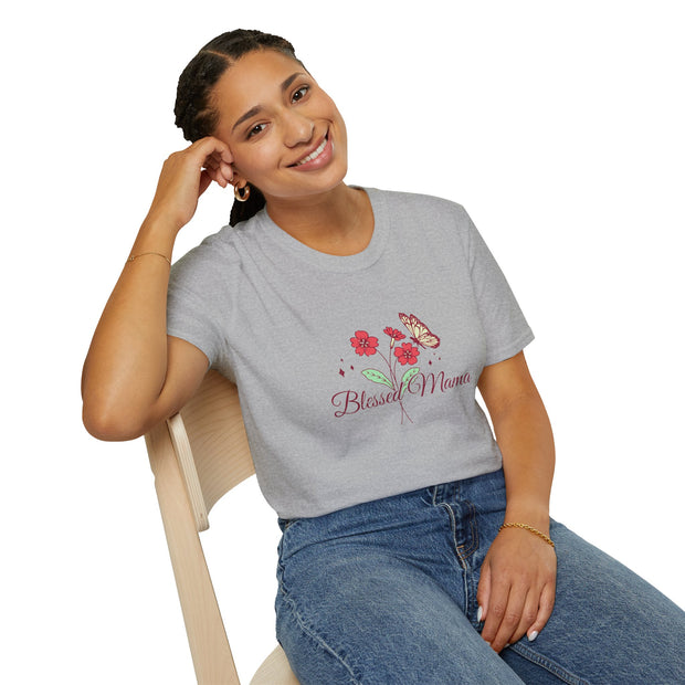 Blessed Mama Unisex Softstyle T-Shirt