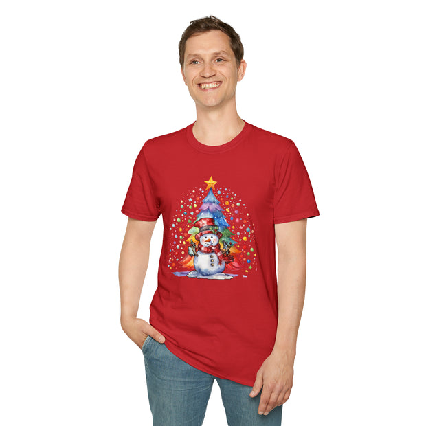 Snowman Unisex Softstyle T-Shirt