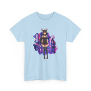 Anime Female Demon Unisex Heavy Cotton Tee