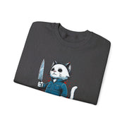 Horror Movie Cats Unisex Heavy Blend™ Crewneck Sweatshirt