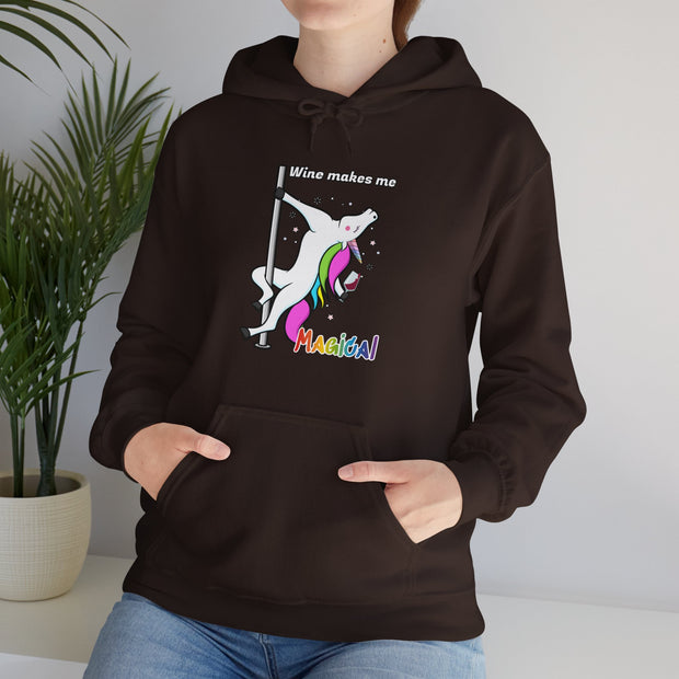 Unicorn Wine Unisex Heavy Blend™ Hooded Sweatshirt