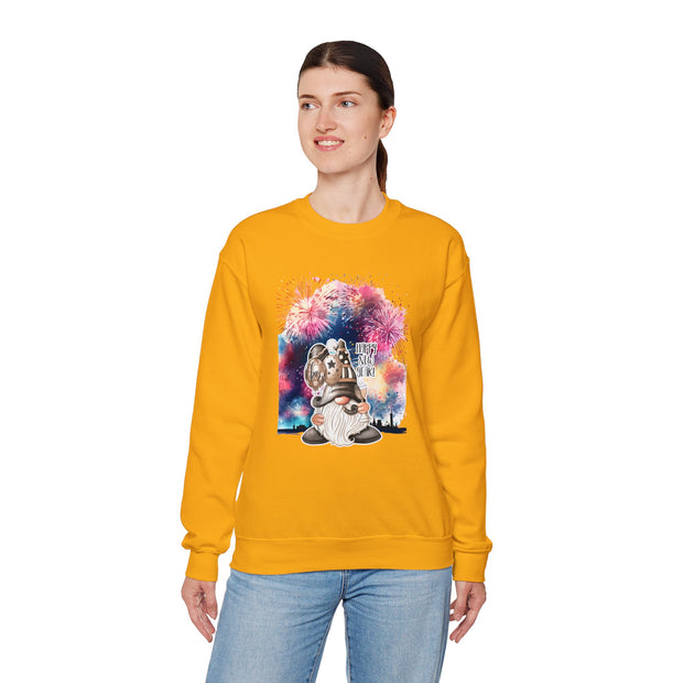 Gnome New Year Unisex Heavy Blend™ Crewneck Sweatshirt