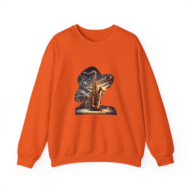 Saxophone Unisex Heavy Blend™ Crewneck Sweatshirt