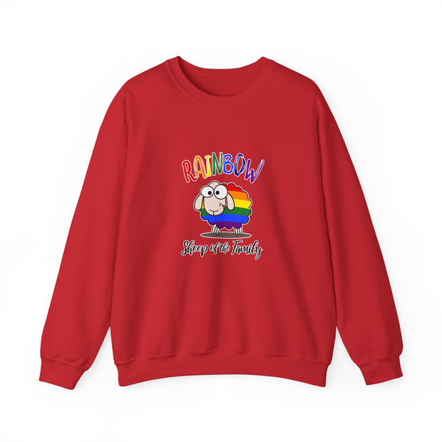 Rainbow Sheep Unisex Heavy Blend™ Crewneck Sweatshirt