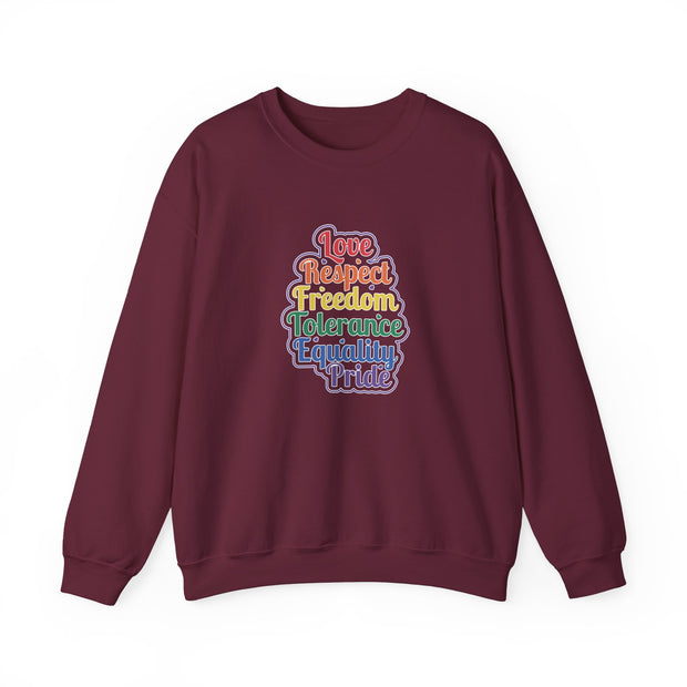 Love Respect Freedom Unisex Heavy Blend™ Crewneck Sweatshirt