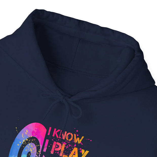 I Know I Play Like A Girl Unisex Heavy Blend™ Hooded Sweatshirt