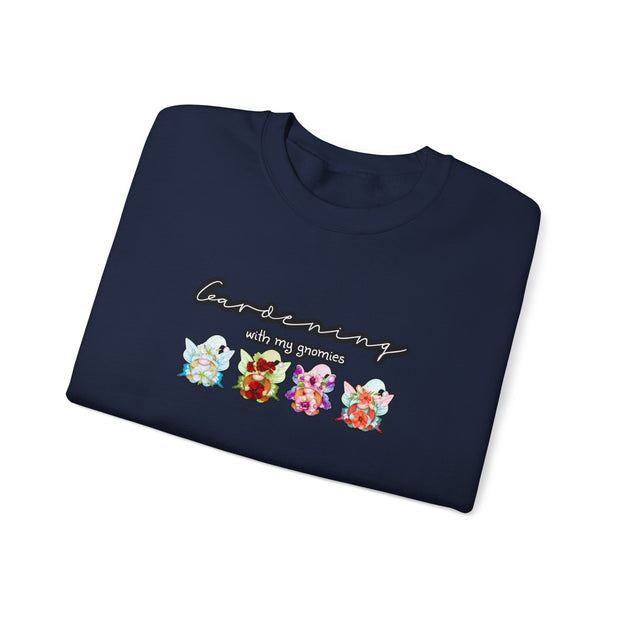 Gardening with my Gnomies Unisex Heavy Blend™ Crewneck Sweatshirt