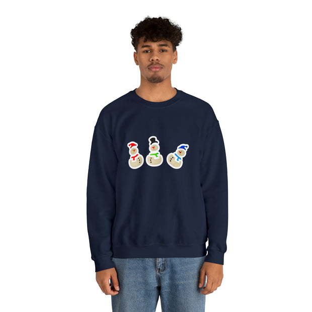 Snowmen Unisex Heavy Blend™ Crewneck Sweatshirt