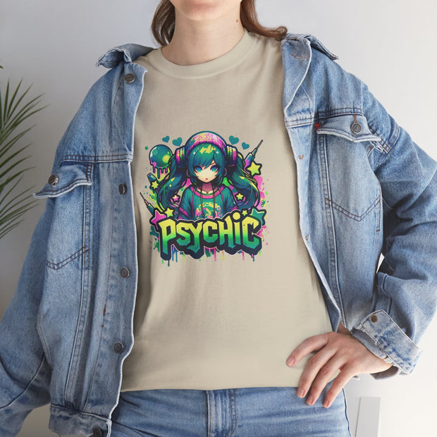 Graffiti Anime Girls Unisex Heavy Cotton Tee