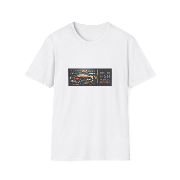 Born to Fish Unisex Softstyle T-Shirt