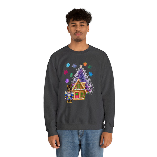 Gnome Nutcracker Unisex Heavy Blend™ Crewneck Sweatshirt