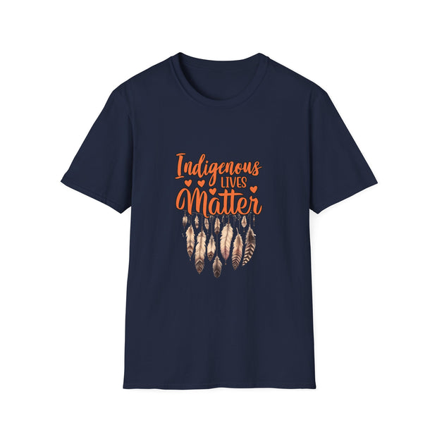 Indigenous Lives Matter Unisex Softstyle T-Shirt