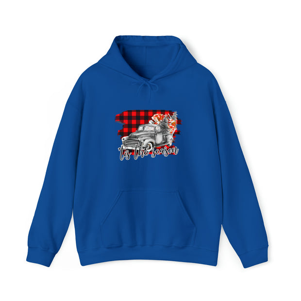 Christmas truck Unisex Heavy Blend™ Hooded Sweatshirt