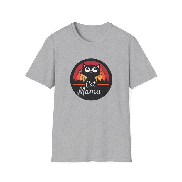 Cat Mama Unisex Softstyle T-Shirt