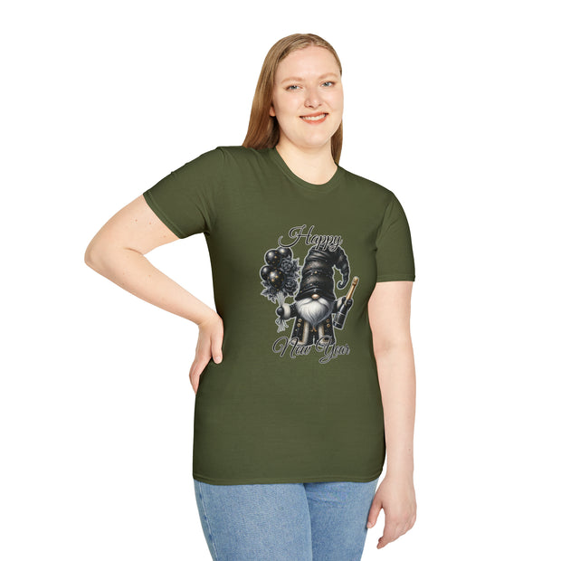 Gnome New Year Unisex Softstyle T-Shirt