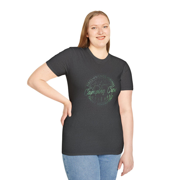 Camping Crew Unisex Softstyle T-Shirt