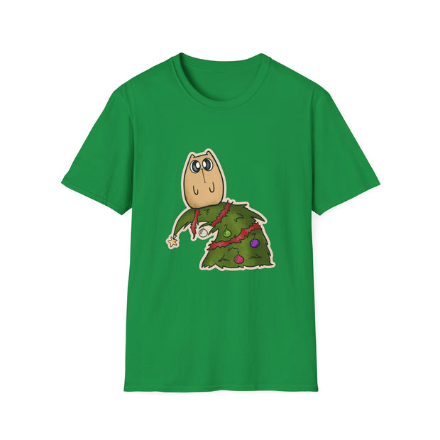 Christmas Cat Unisex Softstyle T-Shirt