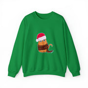 Christmas cat Unisex Heavy Blend™ Crewneck Sweatshirt