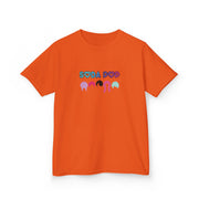 Cute Kids Soda Pop Cotton Tee , Kids Birthday Gift, Summer T-Shirt, Playful Graphic Tee, Party Outfit