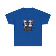 Horror Movie Cats Unisex Heavy Cotton Tee