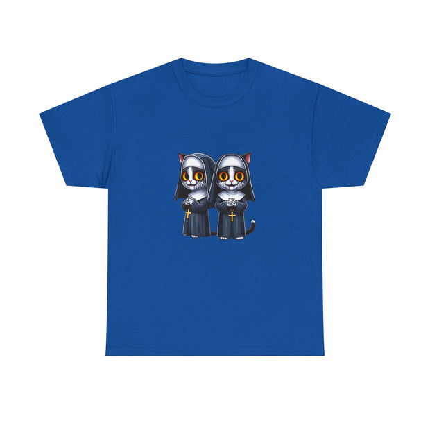 Horror Movie Cats Unisex Heavy Cotton Tee