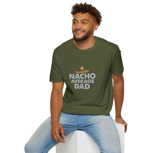 Nacho Average Dad Unisex Softstyle T-Shirt