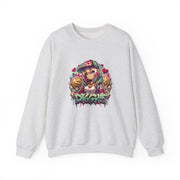 Graffiti Anime Girls Unisex Heavy Blend™ Crewneck Sweatshirt