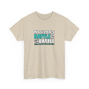Sister Ovarian Cancer Unisex Heavy Cotton Tee