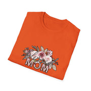 Mom Flowers Unisex Softstyle T-Shirt