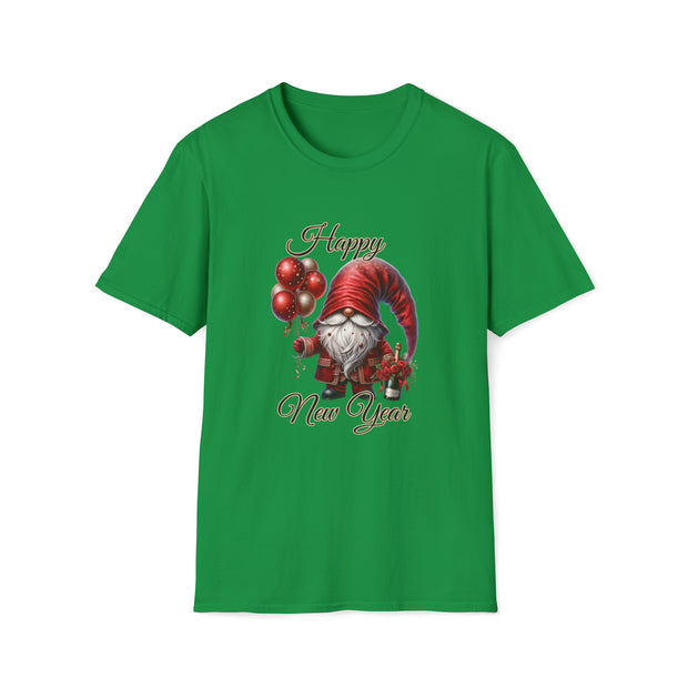 Gnome New Year Unisex Softstyle T-Shirt
