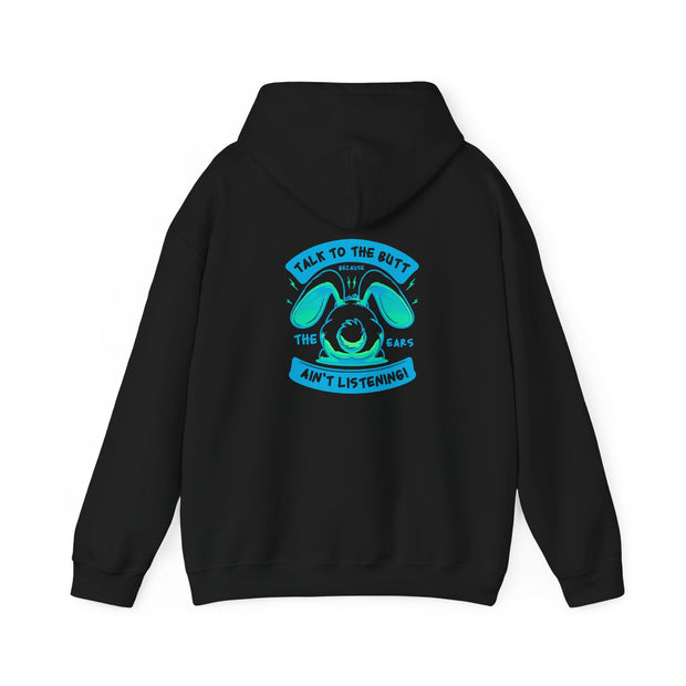 Talk to the Butt Unisex Heavy Blend™ Hooded Sweatshirt
