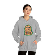 Christmas cat Unisex Heavy Blend™ Hooded Sweatshirt