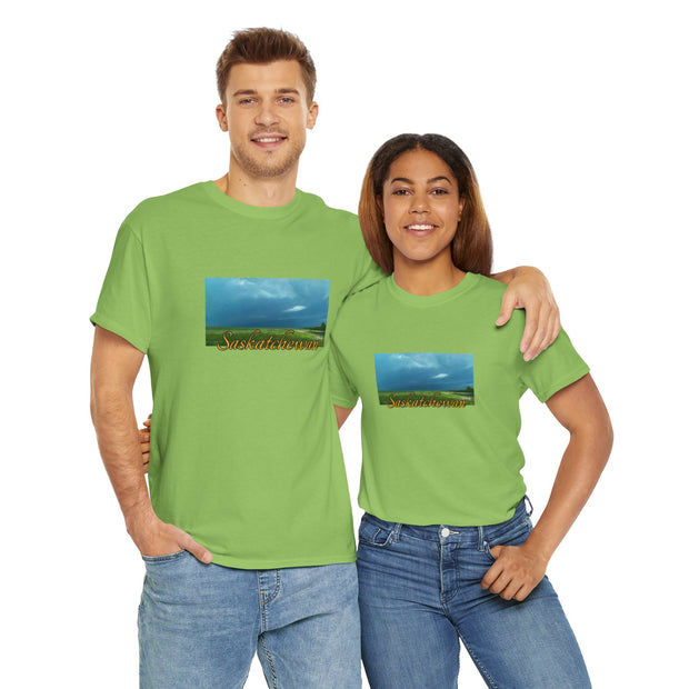 Saskatchewan Skies Unisex Heavy Cotton Tee
