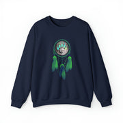 Bear Dream catcher Unisex Heavy Blend™ Crewneck Sweatshirt