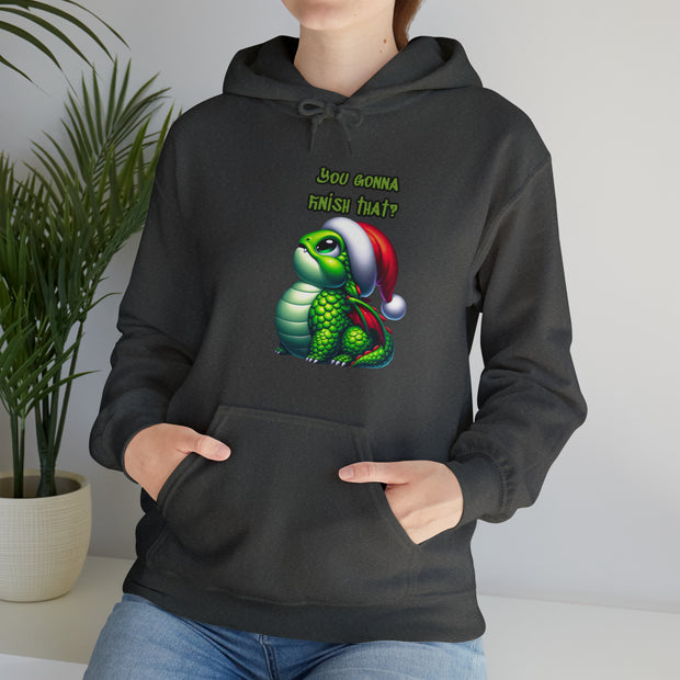 Christmas dragon Unisex Heavy Blend™ Hooded Sweatshirt