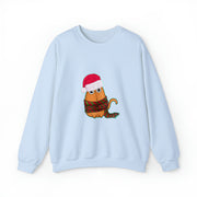 Christmas cat Unisex Heavy Blend™ Crewneck Sweatshirt