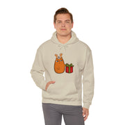 Christmas cat Unisex Heavy Blend™ Hooded Sweatshirt