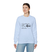 Peace Love Camping Unisex Heavy Blend™ Crewneck Sweatshirt