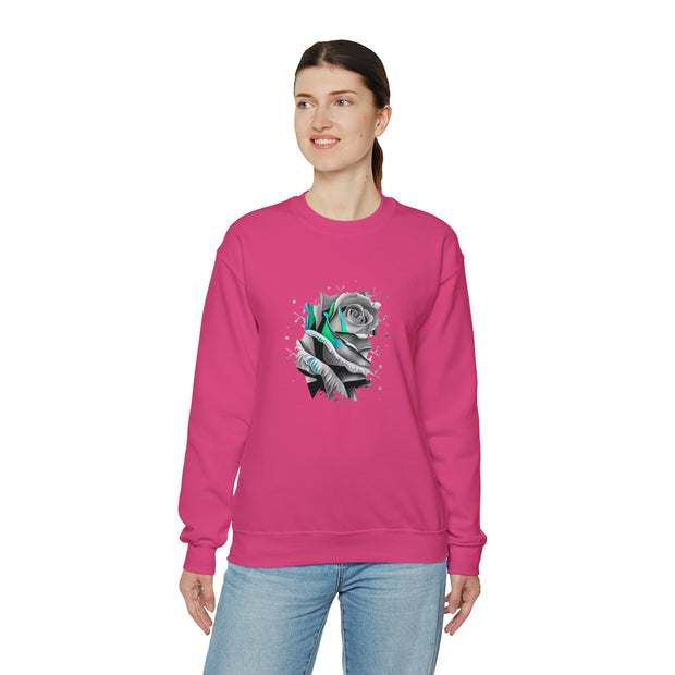 Rose Unisex Heavy Blend™ Crewneck Sweatshirt